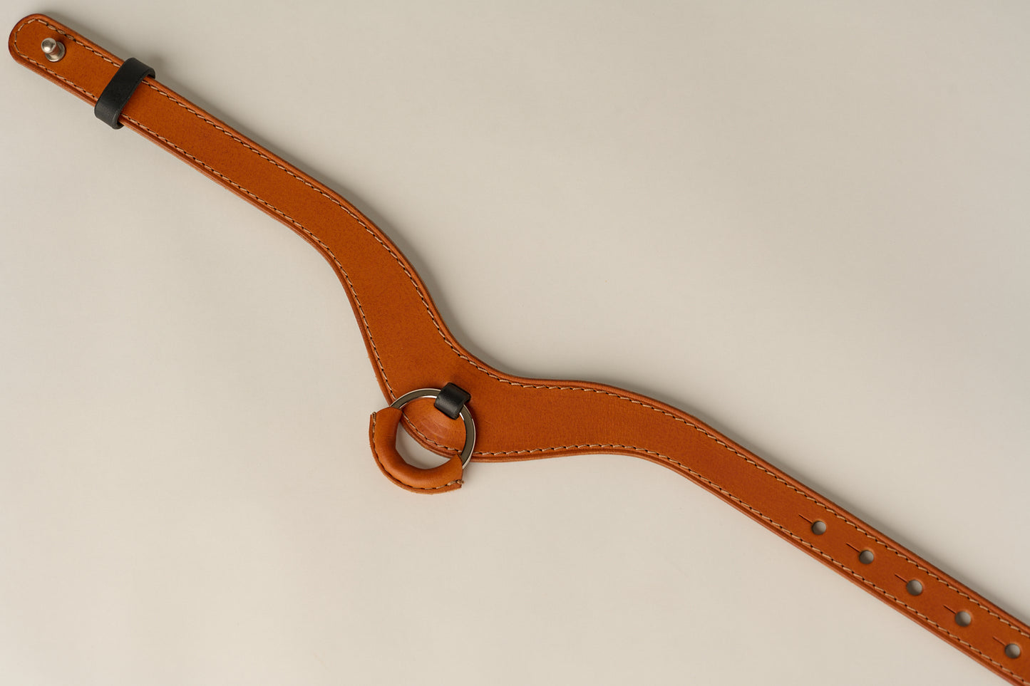The Honeydew | Leather Necklace with O Ring