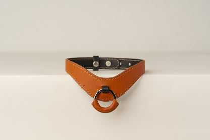 The Honeydew | Leather Necklace with O Ring