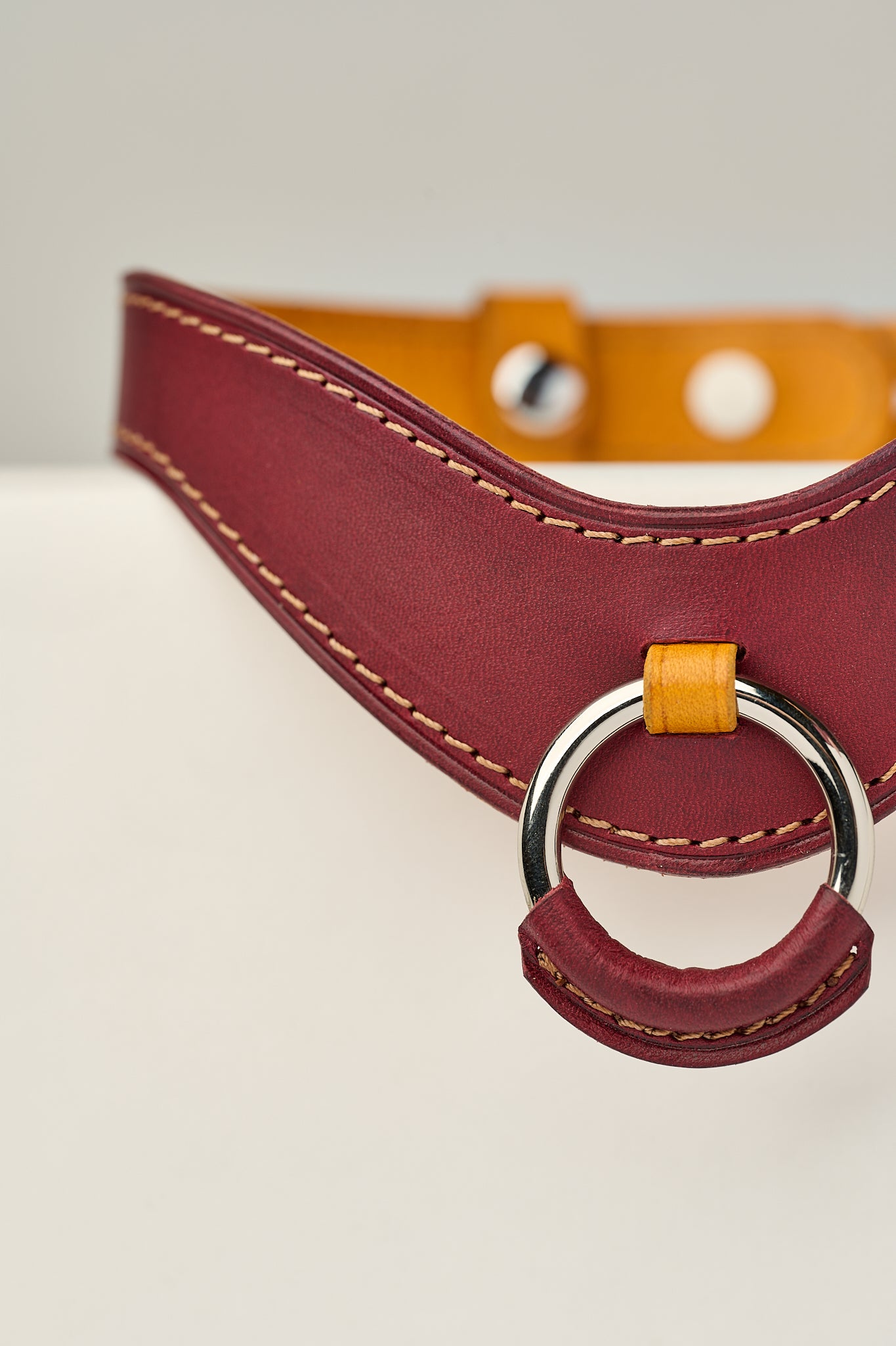 The Honeydew | Leather Necklace with O Ring