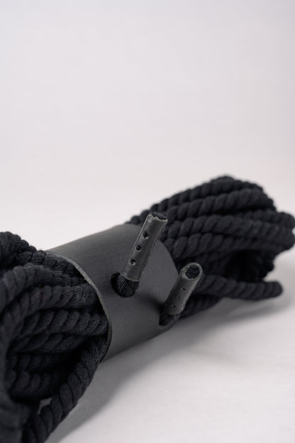 6mm Cotton Shibari Rope - Black