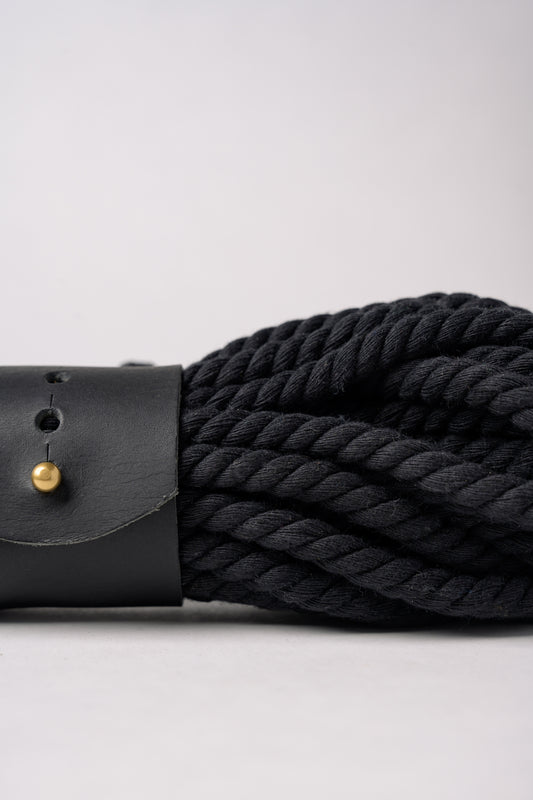 6mm Cotton Shibari Rope - Black