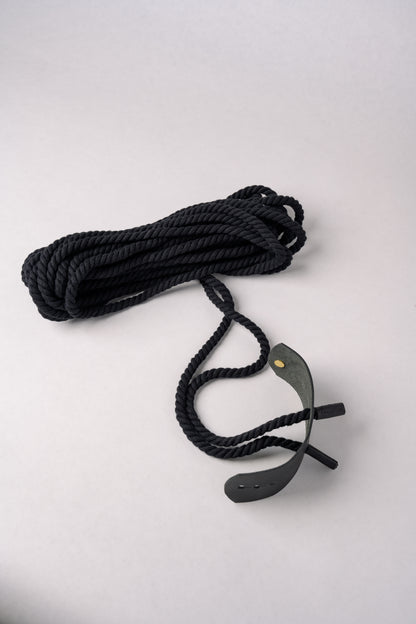 6mm Cotton Shibari Rope - Black