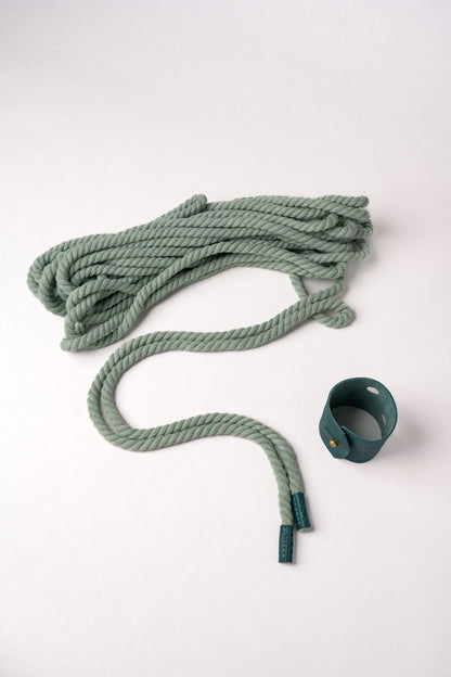 6mm Cotton Shibari Rope - Mint
