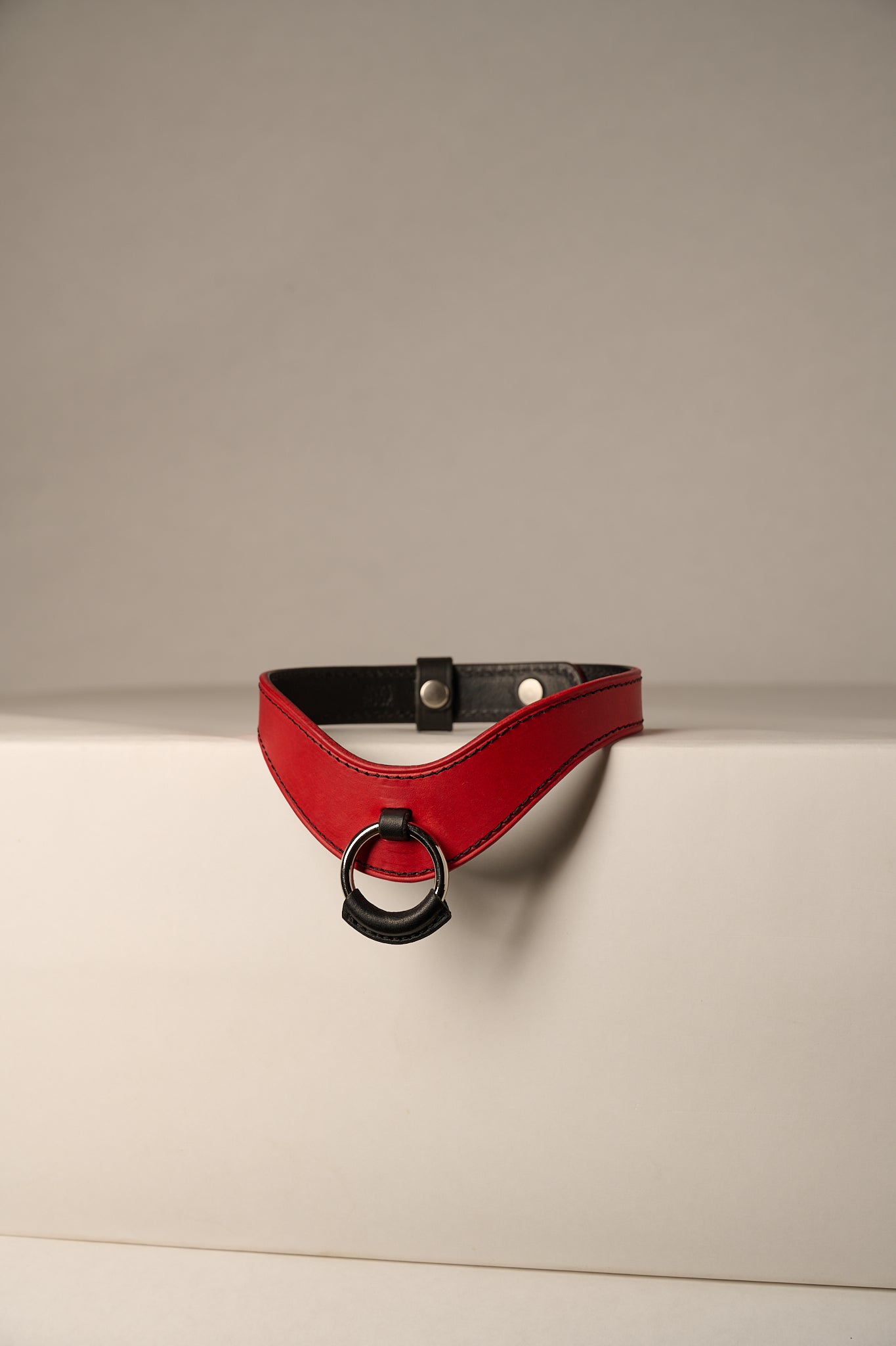 The Honeydew | Leather Necklace with O Ring