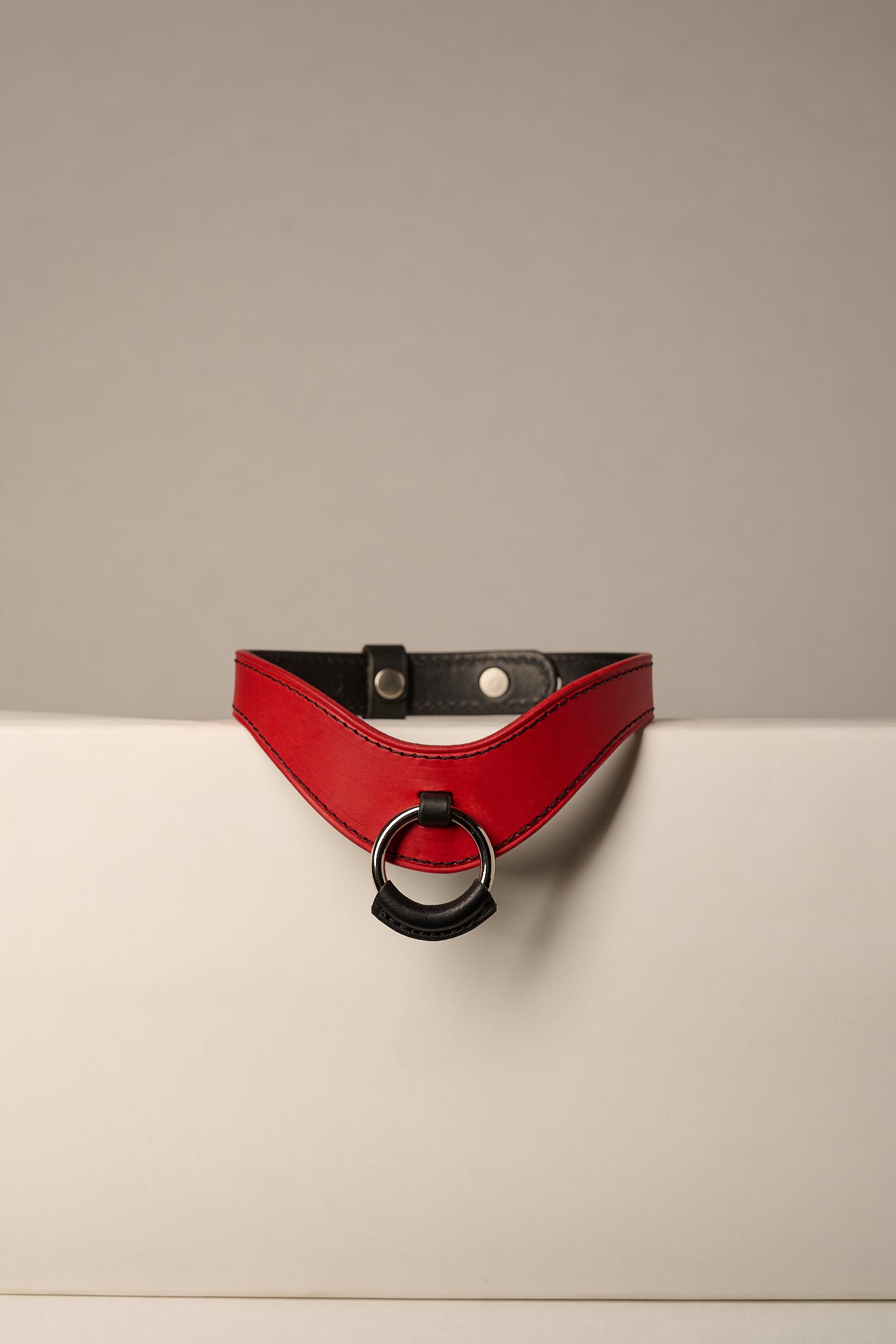 The Honeydew | Leather Necklace with O Ring
